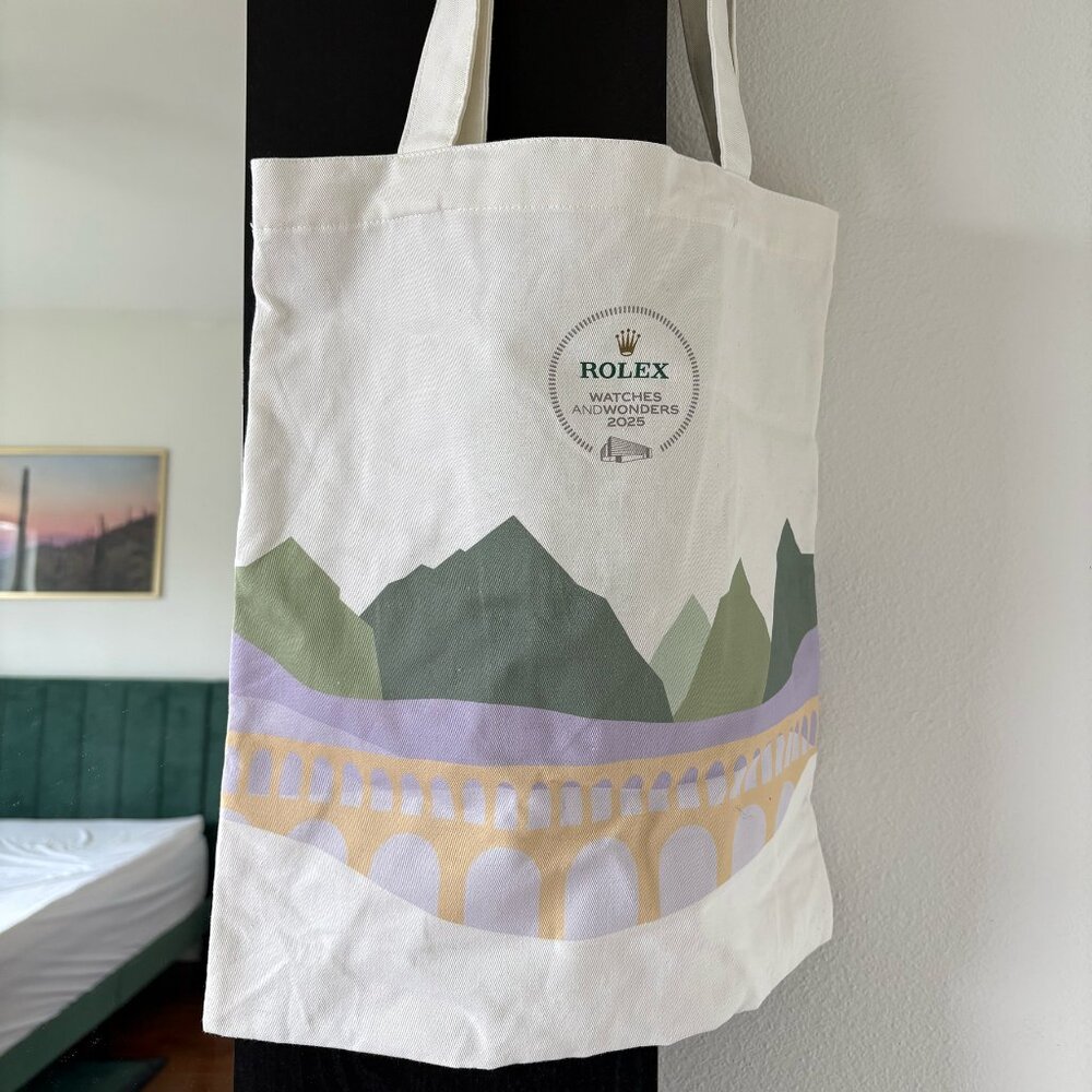 Rolex Watches and Wonders 2025 Canvas Tote Bag